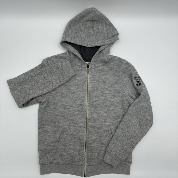 Marine Layer Tops - Marine Layer Full Zip hoodie Gray Womens Small S Strategic Programs Embroidered‎